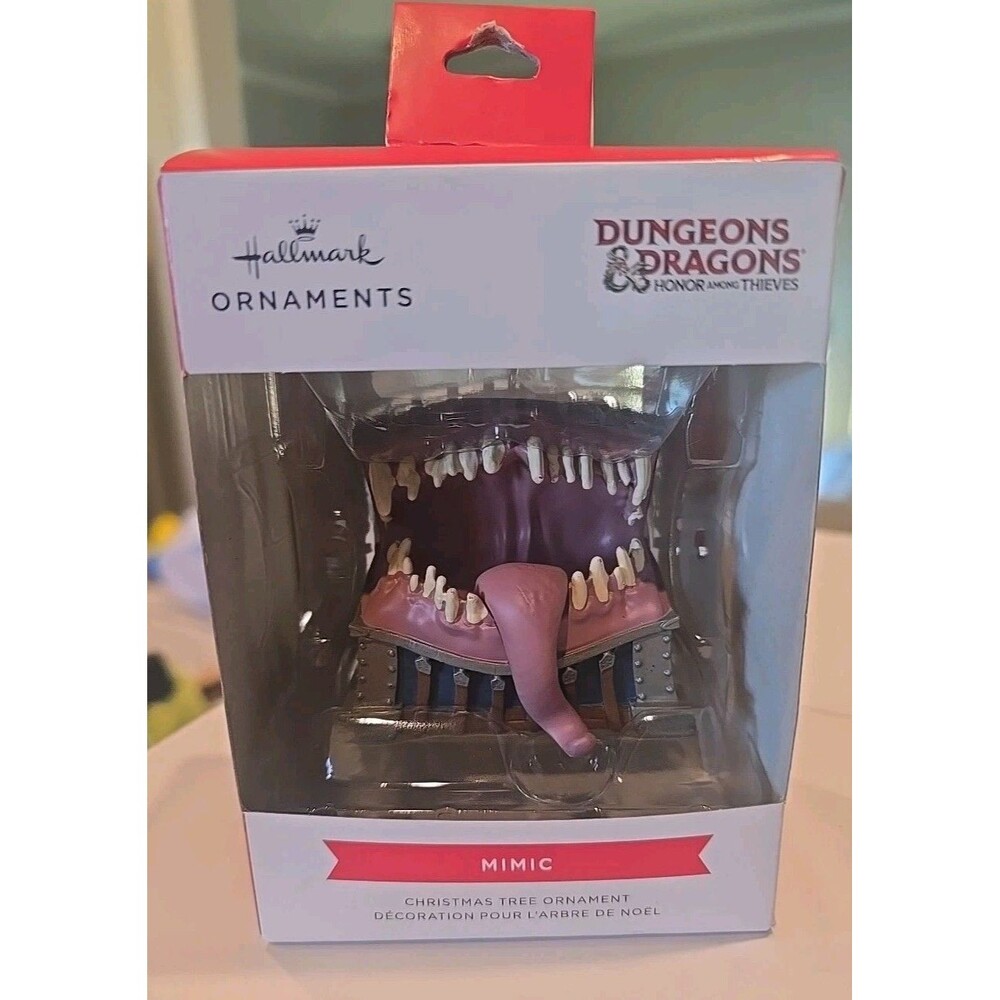 Hallmark Christmas Ornament 2025 MIMIC Dungeons & Dragons Honor Among Thieves